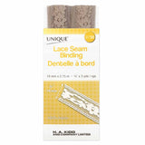 Ruban en dentelle à bord 18mm x 2.75m beige - 2064755