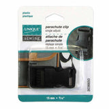 Attache de parachute plastique 15mm (5⁄8″) Noir - Unique - 3036650