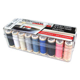 Boîte de fils 100% polyester tout usage 26 mcx couleurs variées - Gutermann 4101000