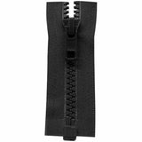 Fermeture à glissière pour vêtements sport séparable un sens 55cm (22″) Noir 6455580