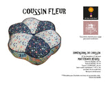 patron pdf Coussin fleur  - Ah ben couds donc !