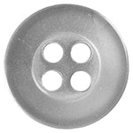 Boutons Basics 4 trous 12 mm  1/2po Blancs  6 unités  BB4339g