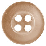 Boutons Basics 4 trous 12 mm 1/2po Champagne - 6 unités  BB4359G