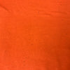 Jersey ouaté coton \ polyester \ elasthanne orange à picot - 99141000