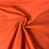 Jersey ouaté coton \ polyester \ elasthanne orange à picot - 99141000