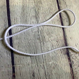 Corde tressée 100% polyester blanc  3mm 191001
