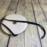 Gallon croisé noir 100% coton 13mm. 184913001