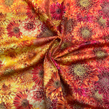 100% coton floraison automne ( Timeless treasure  ) CM2102
