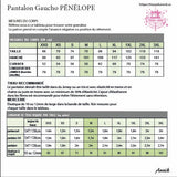 Patron Pdf Tdn Pantalon Gaucho Pénélope
