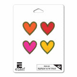 Appliqué 4 Coeurs 27mm - Elan UM6329B