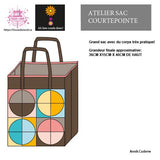 * sur demande *  ATELIER adulte Sac Courtepointe