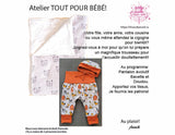 Atelier tout pour bébé - Barboteuse bébé