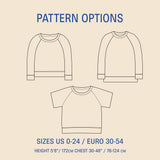 WBM Boxy raglan sweater 