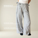 PT003 - Pantalon 3 en 1 à taille nouée