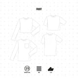 TSHIRT001 - T-Shirt 4 en 1 au fit parfait
