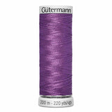 Fil Mauve violet 200m - À broder - 100% viscose  - Gutermann Dekor- 4005729