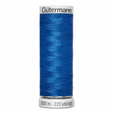 Fil Bleu joli 200m - À broder - 100% viscose  - Gutermann Dekor- 4006635