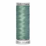 Fil Vert aqua 200m - À broder - 100% viscose  - Gutermann Dekor- 4007480