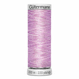 Fil Lavande varié 200m - À broder - 100% viscose  - Gutermann Dekor- 4009956
