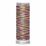 Fil Multicolore Tutti-frutti varié 200m - À broder - 100% viscose  - Gutermann Dekor- 4009994
