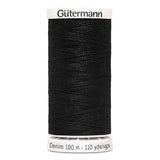 Fil Noir 100m - Denim -100% Polyester - Gutermann - 40321000