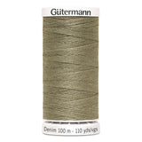 Fil Beige 100m - Denim -100% Polyester - Gutermann - 40322725