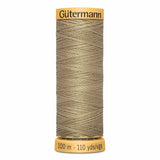Fil Brun clair 100m - 100% coton  - Gutermann - 4042410