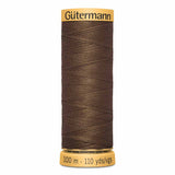 Fil Brun 100m - 100% coton  - Gutermann - 4043060