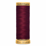 Fil bourgogne 100m - 100% coton  - Gutermann - 4044780