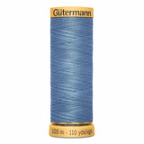 Fil Bleu clair 100m - 100% coton  - Gutermann - 4047315