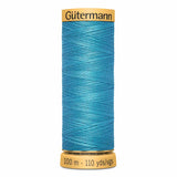 Fil Bleu bille 100m - 100% coton  - Gutermann - 4047532