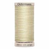 Fil Beige écru 200m - Pour piquage à la main - 100% coton  - Gutermann - 4070829