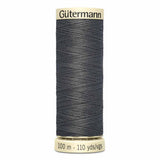 Fil Gris fumé 100m - Tout usage -100% Polyester - Gutermann 410116
