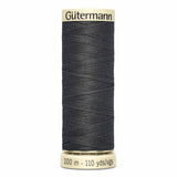 Fil Gris anthracite 100m - Tout usage -100% Polyester - Gutermann 4100125