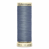 Fil Gris bleu glacier 100m - Tout usage -100% Polyester - Gutermann  4100126