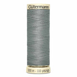 Fil Gris glacier 100m - Tout usage -100% Polyester - Gutermann 4100127