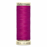 Fil Rose fuchsia 100m - Tout usage -100% Polyester - Gutermann 4100318
