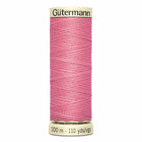Fil Rose corail 100m - Tout usage -100% Polyester - Gutermann 4100321