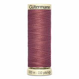 Fil Vieux rose foncé 100m - Tout usage -100% Polyester - Gutermann 4100324