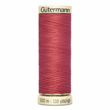 Fil Rose rouge chèvrefeuille 100m - Tout usage -100% Polyester - Gutermann  4100393