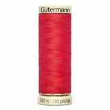 Fil Tigre rouge 100m - Tout usage -100% Polyester - Gutermann - 4100406