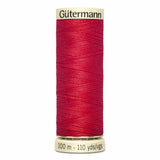 Fil Vrai rouge 100m - Tout usage -100% Polyester - Gutermann  4100408