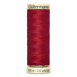 Fil Rouge chili 100m - Tout usage -100% Polyester - Gutermann 4100420
