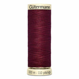 Fil Rouge maron 100m - Tout usage -100% Polyester - Gutermann 4100436