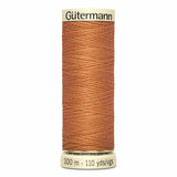 Fil Orange brulé 100m - Tout usage -100% Polyester - Gutermann 4100461