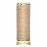 Fil Écru 100m - Tout usage -100% Polyester - Gutermann