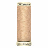 Fil Beige sahara 100m - Tout usage -100% Polyester - Gutermann