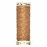 Fil Brun cachemire 100m - Tout usage -100% Polyester - Gutermann 4100504