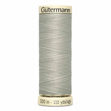 Fil Taupe clair 100m - Tout usage -100% Polyester - Gutermann - 4100518