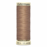 Fil Brun fauve 100m - Tout usage -100% Polyester - Gutermann 4100536